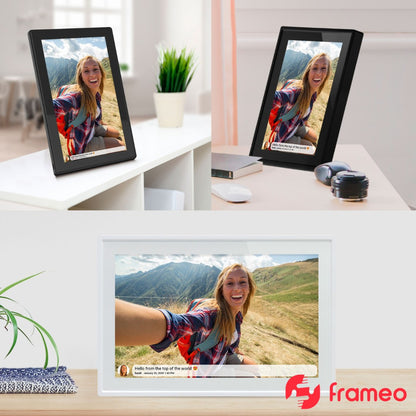 Frameo Smart Digital Photo Frame and Touch Screen 10.1" Wi-Fi 32GB