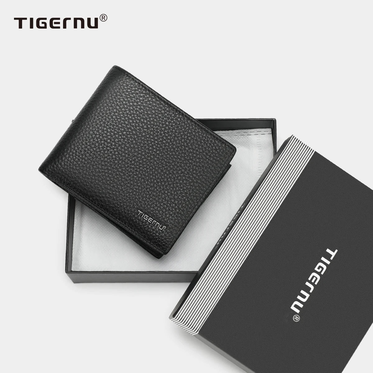 Tigernu® Multi-Pocket Men's Leather Wallet T-S8002