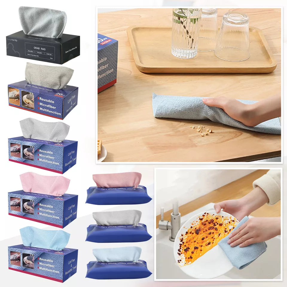 Microfiber Reusable Towels