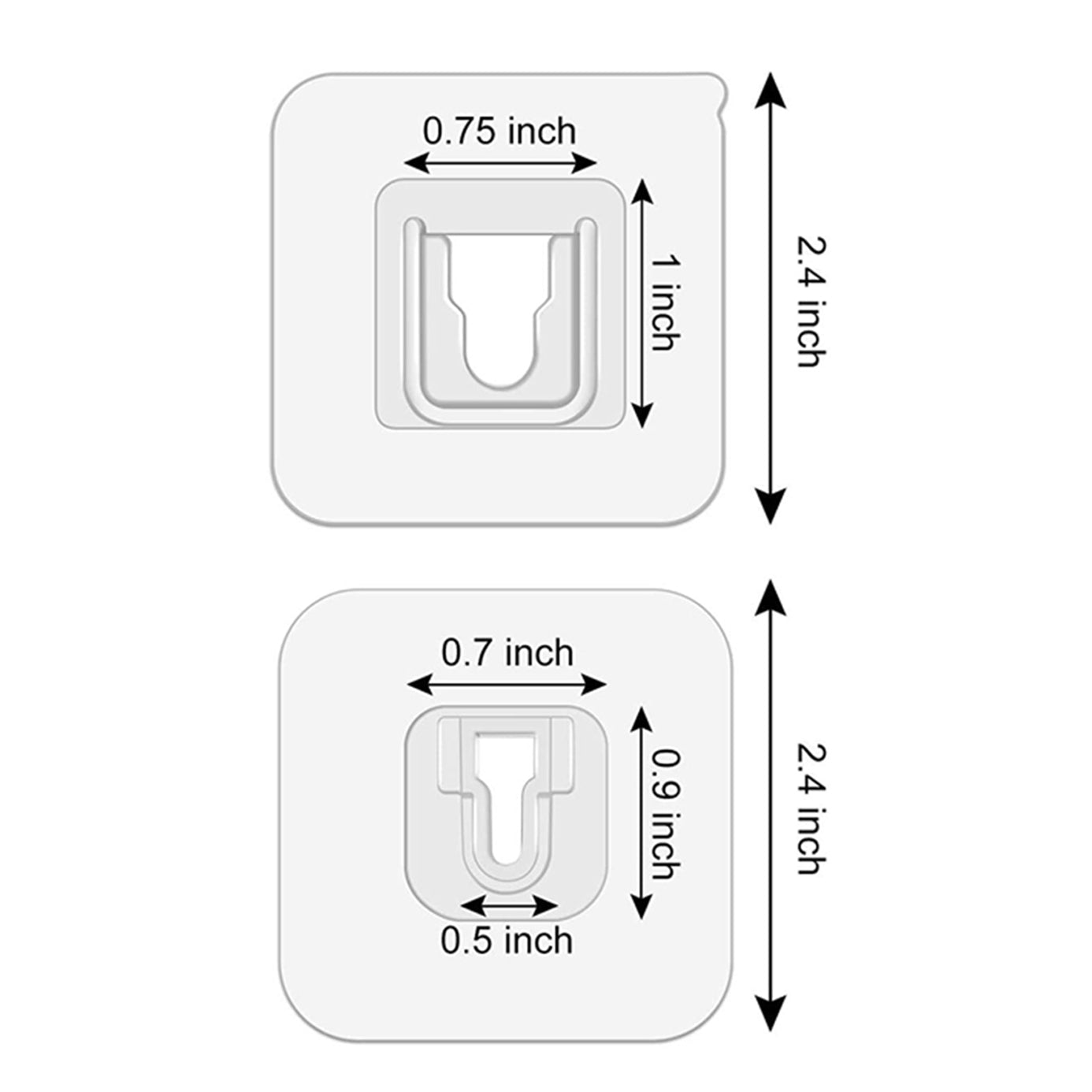 Double Sided Wall Hooks